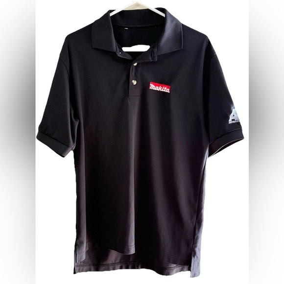 Black Men's Polo Shirt - Picture 1 of 6